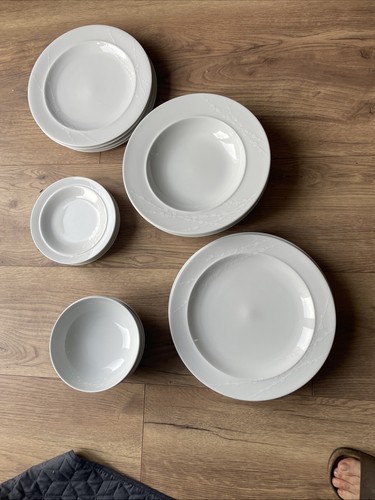 Denby pottery white - pottery,
