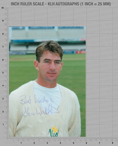 Steve watkin hand signed photo - signed,