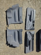 FORD ESCORT MK5 3DOOR INTERIOR FRONT & REAR CARDS & REAR BENCH NO FRONT SEATS