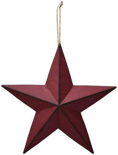 Patriotic metal barn star - patriotic, wall