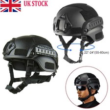 Adjustable Military Tactical MICH 2000 Helmet Airsoft Paintball Head Protective
