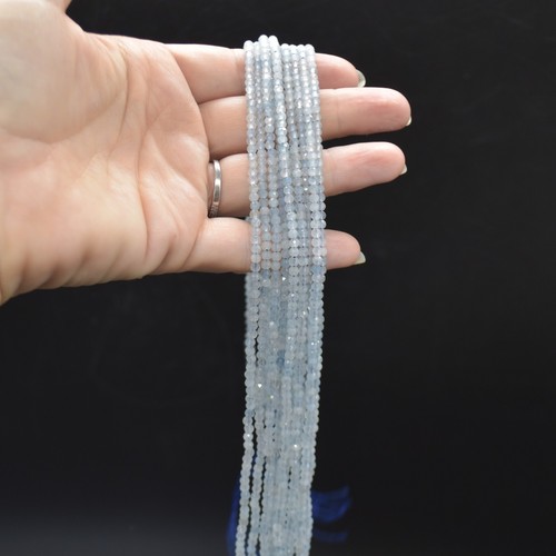 Faceted round beads - beads, 3mm