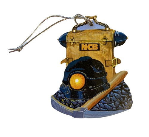 Coal miner christmas tree - coal,