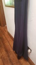 Elegant Bridesmaid /Prom Dress In Navy Blue Tiffany  Design Floor Length Size 10