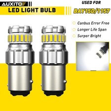Auxito 2pcs 6500k 1157 smd - 6500k, 23-smd