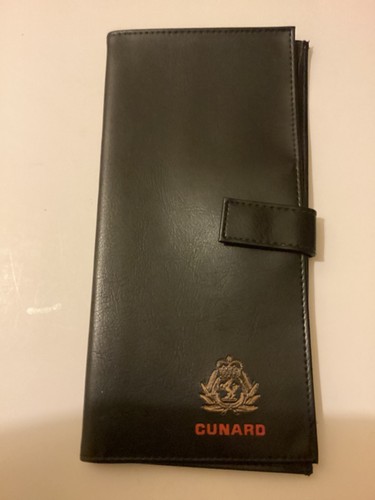 Cunard qe2 document - qe2, holder