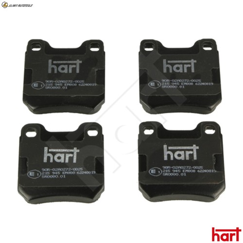 Brake pad set - ,