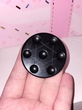 Small obsidian sphere - obsidian,