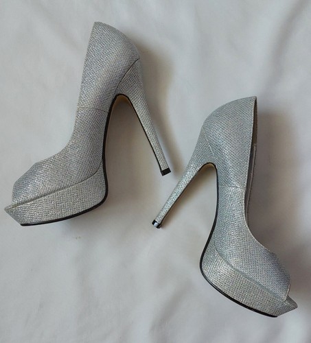 Gorgeous silver glitter - silver,