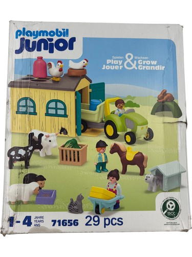 Playmobil junior farm set - farm,