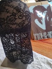 Gothic Black Lace Applique