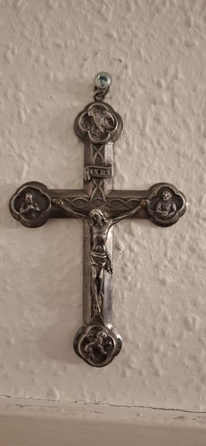 Vintage silver tone - tone, wall