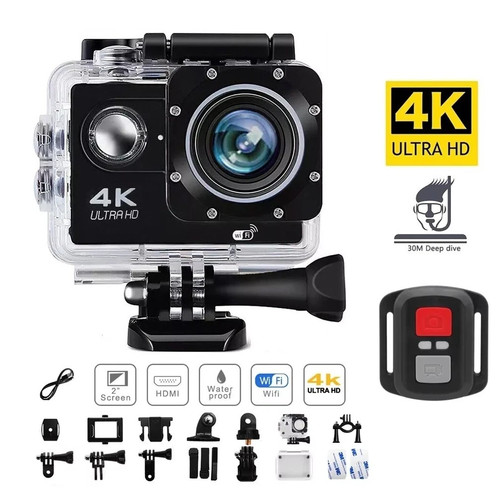 Sport camera 170 - 4k, action