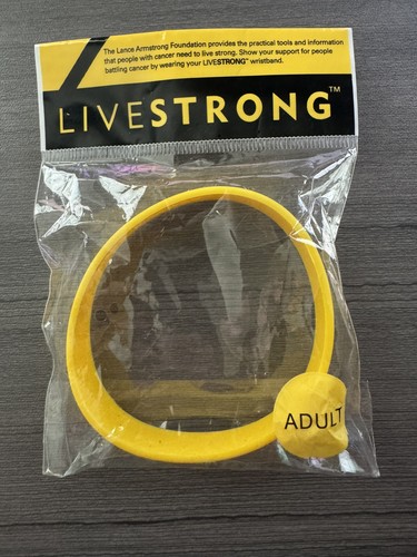 Livestrong yellow silicone - livestrong,