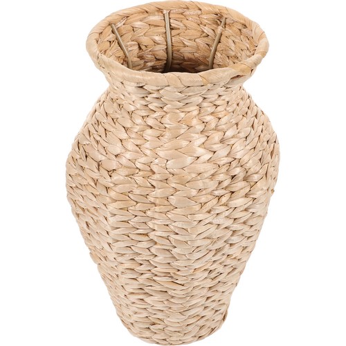 Straw vase extra large wicker - vase,