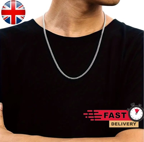 Stainless steel cuban link - stainless,