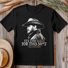 Rip Too Early T-shirt Western Line Dancing Cowboy T-Shirt