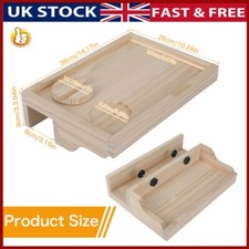 Bedside Shelf Wood Clip-On