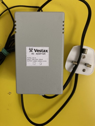 Vestax power adapter - power, ac-14
