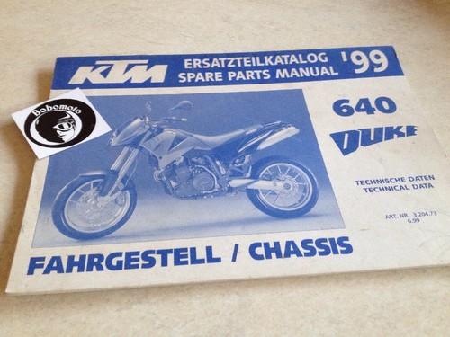Ktm 640 duke chassis frame - ktm,