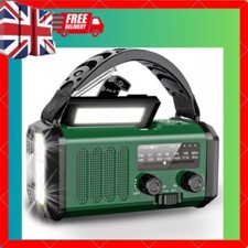 10000mAh Wind Up Radio Solar