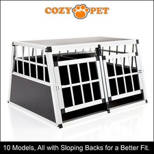 Aluminium Car Dog Cage Cozy