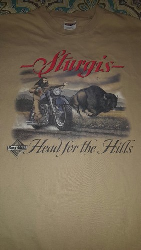 Vtg 90s harley sturgis - sturgis, easy