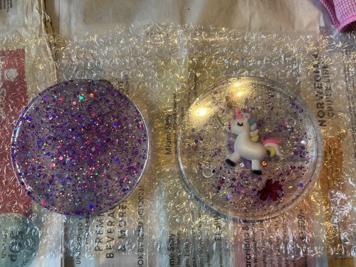 Handmade resin set 2 - set, of