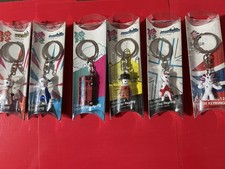 London 2012 Team GB Olympic Games Official Keyrings X 6 unopened packages NEW 