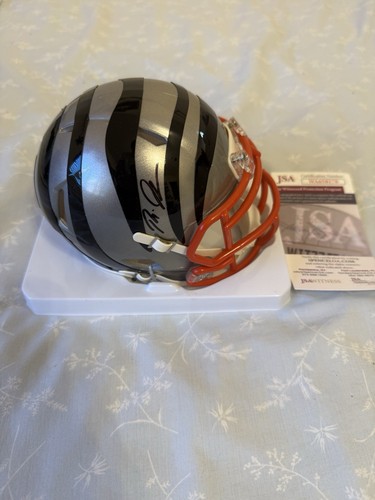 Rudi johnson signed riddell - signed,