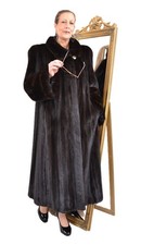 US5797 REAL MINK FUR COAT