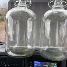 5 Litre Demijohn Clear Glass