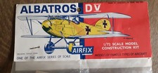 Airfix 1/72 Albatros DV Richtofen 1959 TYPE 2 issue red stripe vintage kit RARE