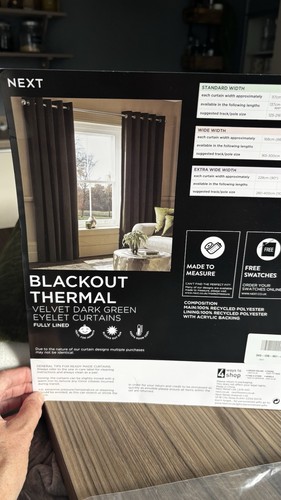 Next dark green velvet - dark,
