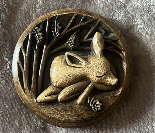 Resin wooden carving - resin,