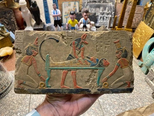 Rare pharaonic stela - stela, god