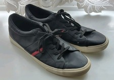 Mens Blue Leather  Size 11 , Mens Trainers, Matalan