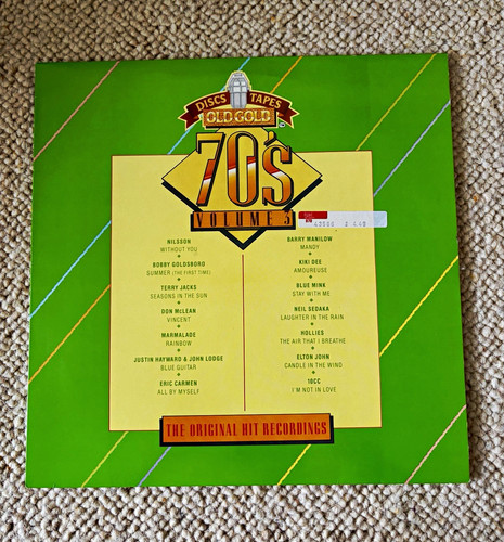 Old gold volume - gold, 12"