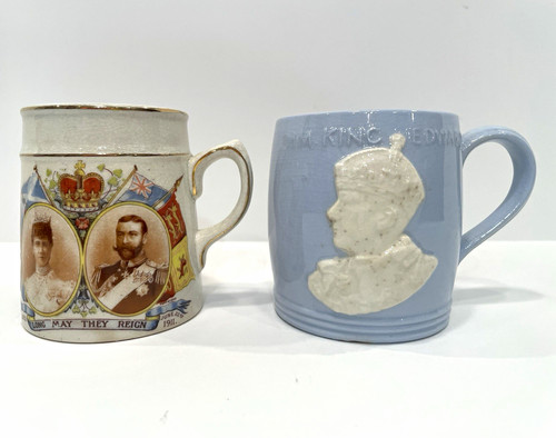 Coronation mugs antique 1911 - antique,