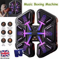 APP Music Boxing Machine with Gloves Wall Mount Target Punching Pads Adult Home