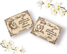 Personalised Wooden First Holy