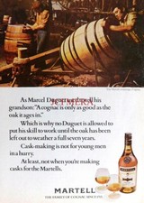 'MARTELL' Fine French Brandy Drink Advert #3 - Original 1977 Print