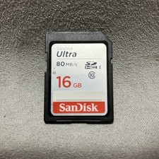 16GB SanDisk Ultra Memory Card