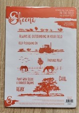 Sheena Douglass Down On The Farm In The Field A5 Stamp Set 937762