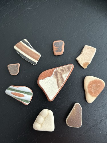 Terracotta cornish sea pottery - sea,