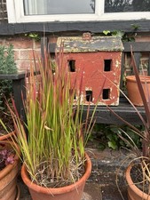 Wonderful Solid Vintage Concrete Model House  - Garden Ornament Great Patina