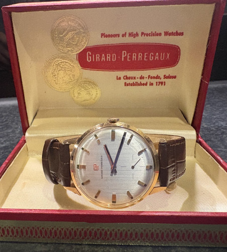 Men 36mm girard - girard, perregaux