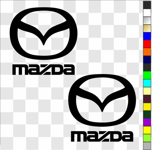 Mazda stickers decals - x,