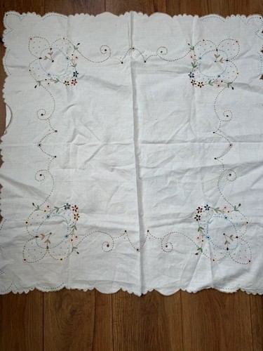 Vintage hand embroidered