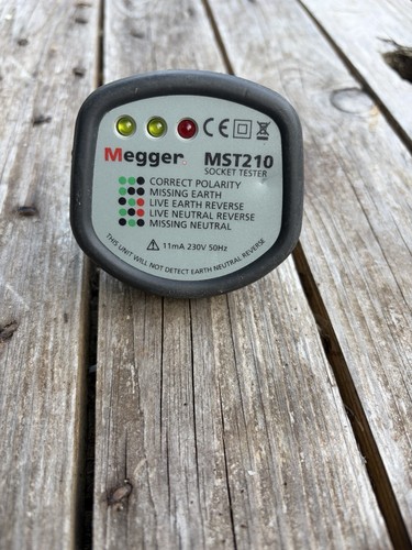 Megger socket tester - megger,